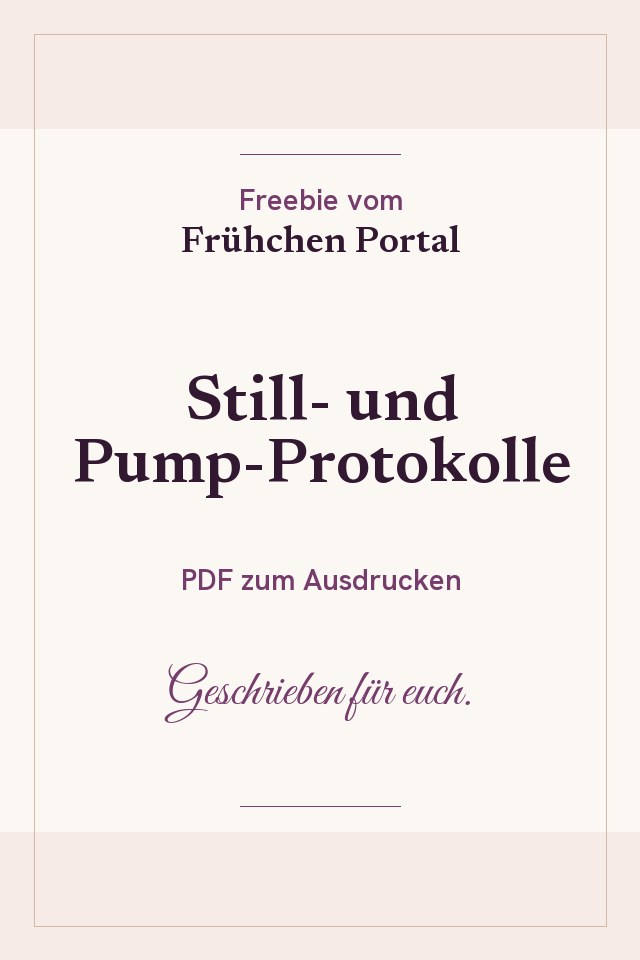 Cover der Still- und Pump-Protokolle